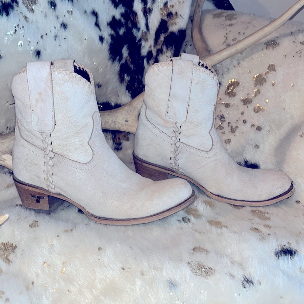 Lane Plain Jane Cowboy Ankle Boots